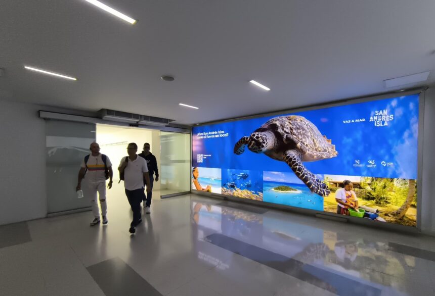 Marca destino “Vas a Mar San Andrés” llega al Aeropuerto Internacional de Cali