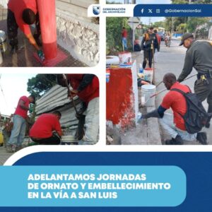 Jornadas de ornato y embellecimiento fortalecen la imagen turística en la vía a San Luis