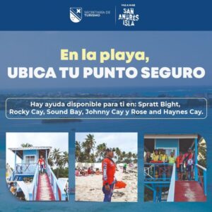 Puntos seguros en playas: una red de apoyo para disfrutar el mar con tranquilidad
