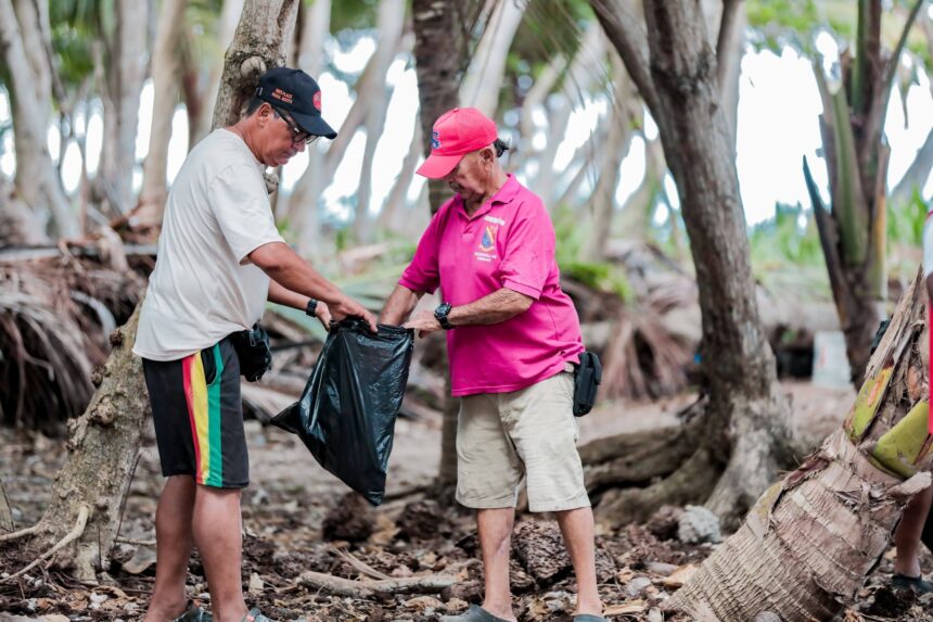 Avanzan jornadas de limpieza y recuperación ambiental en Haynes Cay, Rose Cay y White Wata