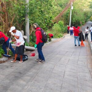 Realizamos jornada de limpieza y embellecimiento en Big Pond Lagoon