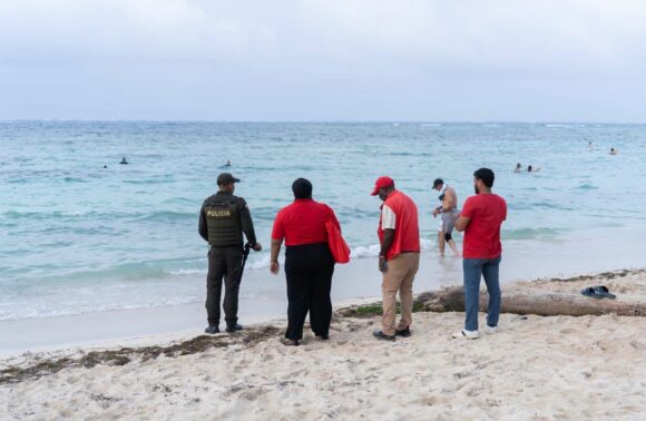 Autoridades refuerzan controles para garantizar el cumplimiento del horario de bañistas en las playas de San Andrés
