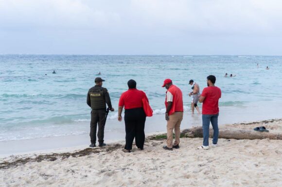 Autoridades refuerzan controles para garantizar el cumplimiento del horario de bañistas en las playas de San Andrés